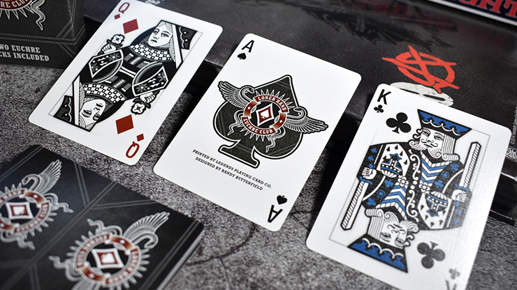Euchre Loner Hand Playing Cards by Midnight Cards Euchre Loner Hand Playing Cards by Midnight Cards