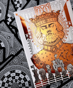 Kings Game White (NUMBERED SEAL) Playing Cards