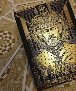 Kings Game Black Playing Cards