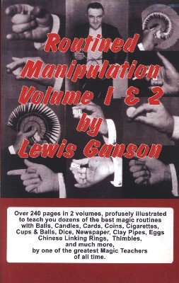 Routined Manipulation Volume 1 &2 (book) - Lewis Ganson Routined Manipulation Volume 1 &2 (book) - Lewis Ganson