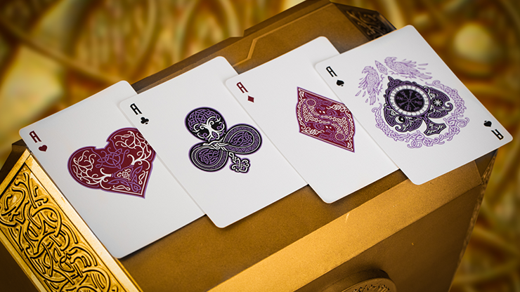 Gods of Norse Purple Royale Playing Cards Gods of Norse Purple Royale Playing Cards