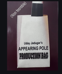 APPEARING POLE BAG WHITE (Gimmicked / No Tear) by Uday Jadugar - Trick