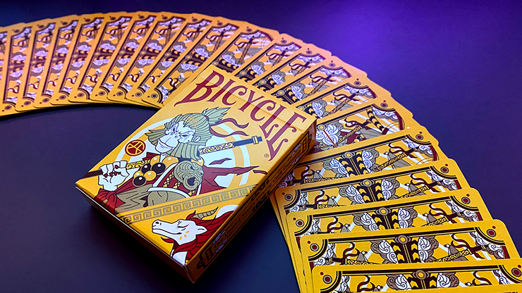 Bicycle Wukong Rebellion (Yellow) Playing Cards Bicycle Wukong Rebellion (Yellow) Playing Cards