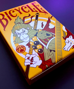 Bicycle Wukong Rebellion (Yellow) Playing Cards