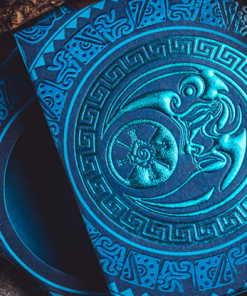 Gilded Maya Moon Playing Cards