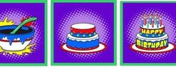 The Birthday Cake Silk Set - Ickle Pickle