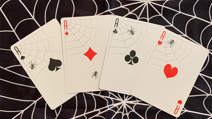 Gilded Bicycle Spider (Tan) Playing Cards Gilded Bicycle Spider (Tan) Playing Cards