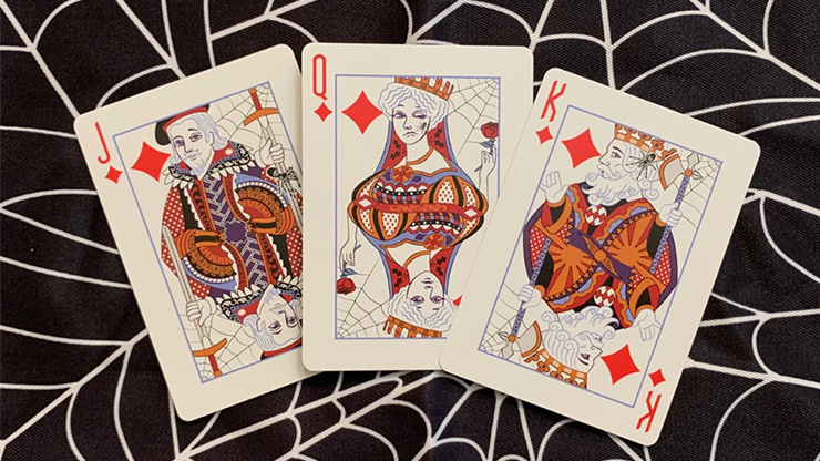 Gilded Bicycle Spider (Tan) Playing Cards Gilded Bicycle Spider (Tan) Playing Cards