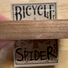 Gilded Bicycle Spider (Tan) Playing Cards Gilded Bicycle Spider (Tan) Playing Cards
