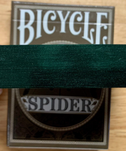 Gilded Bicycle Spider (Green) Playing Cards