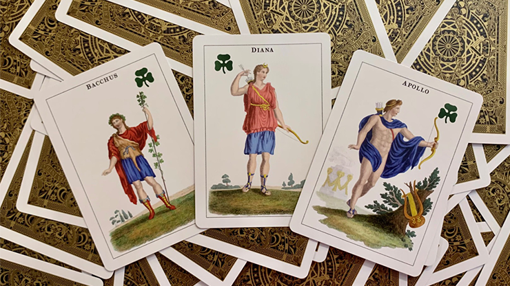 Gilded Astrological Hodges Playing Cards Gilded Astrological Hodges Playing Cards