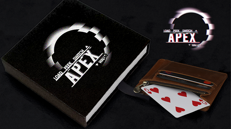 Apex Wallet Brown (Gimmick and Online instructions) by Thomas Sealey - Trick Apex Wallet Brown (Gimmick and Online instructions) by Thomas Sealey - Trick