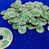 MINI CHINESE COIN GREEN by N2G - Trick