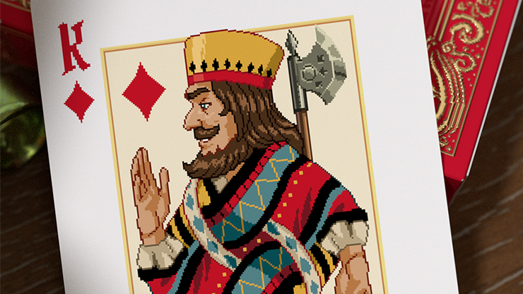 Pixel Kingdom (Red Edition) Playing Cards Pixel Kingdom (Red Edition) Playing Cards