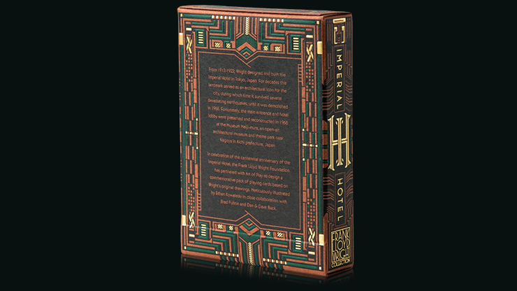 Imperial Hotel Playing Cards by Art of Play Imperial Hotel Playing Cards by Art of Play