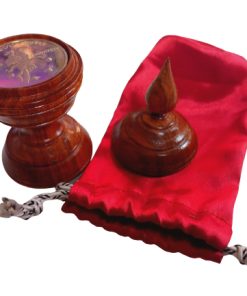 Coin Vase (wood) - Dollar