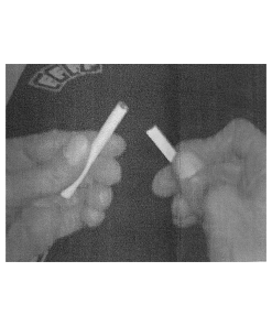 Broken and Restored Cigarette by John Blake Broken and Restored Cigarette by John Blake