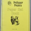 Professor Presto's Paper Hat Book by C.C.Allen Professor Presto's Paper Hat Book by C.C.Allen