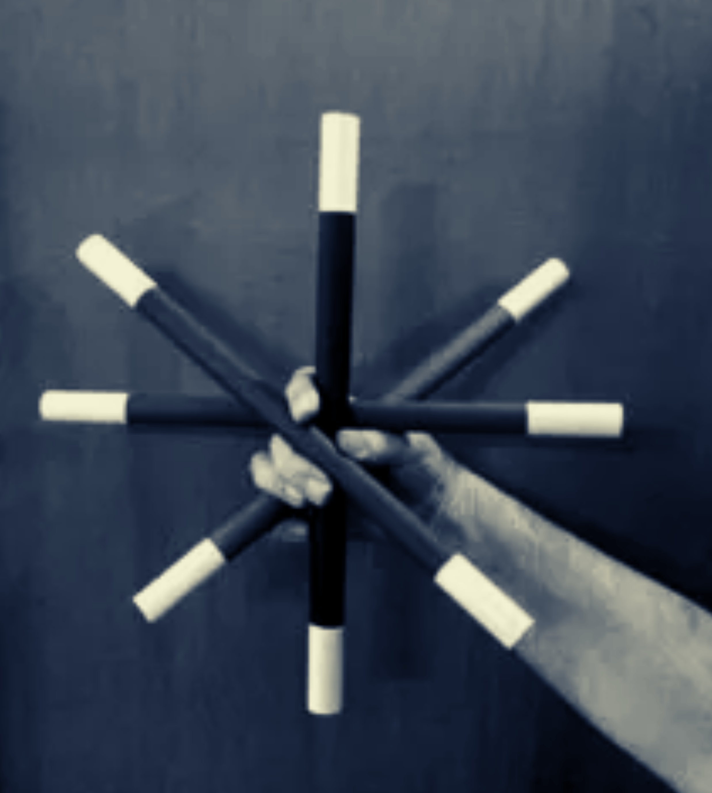 One To Four Wands Black) One To Four Wands Black)