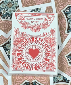 Four Continents (Red) Playing Cards