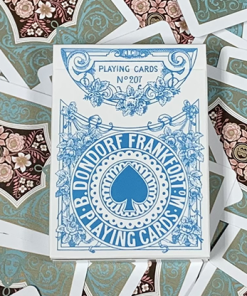 Four Continents (Blue) Playing Cards