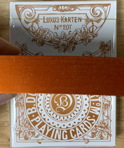 Gilded Four Continents (Copper) Playing Cards