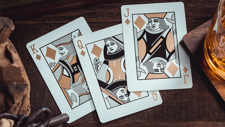 Smoke & Mirrors V8, Gold (Deluxe) Edition Playing Cards by Dan & Dave Smoke & Mirrors V8, Gold (Deluxe) Edition Playing Cards by Dan & Dave