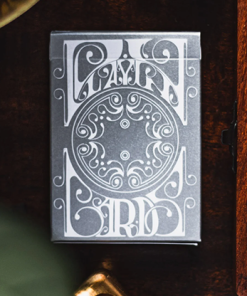 Smoke & Mirrors V8, Silver (Standard) Edition Playing Cards by Dan & Dave