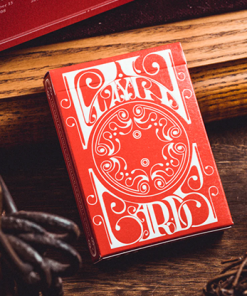 Smoke & Mirrors V8, Red (Standard) Edition Playing Cards by Dan & Dave