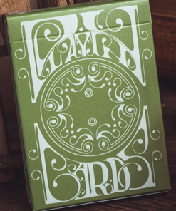 Smoke & Mirrors V8, Green (Standard) Edition Playing Cards by Dan & Dave