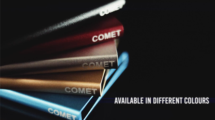 Comet Brown Leather Gold Shell (Gimmicks and Online Instruction) by Andrew Dean - Trick Comet Brown Leather Gold Shell (Gimmicks and Online Instruction) by Andrew Dean - Trick
