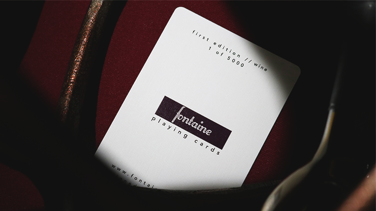 Fontaine: Wine Playing cards Fontaine: Wine Playing cards