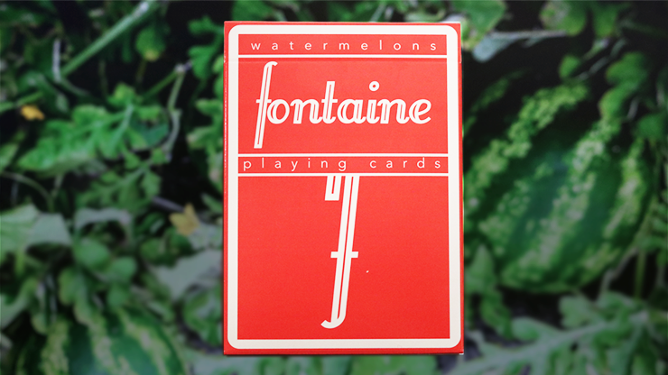 Fontaine: Watermelon Playing Cards Fontaine: Watermelon Playing Cards