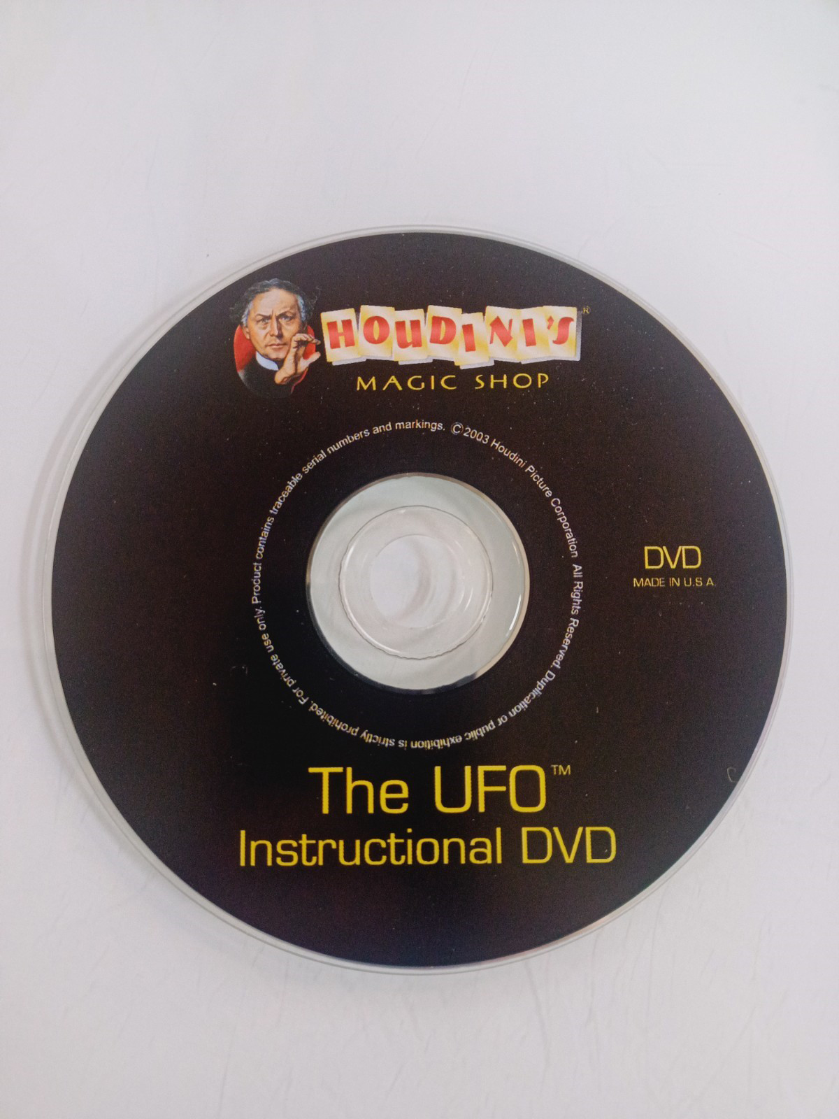 UFO (Whirling card) Instructional DVD UFO (Whirling card) Instructional DVD