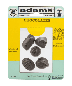 Rubber Chocolate by Adams