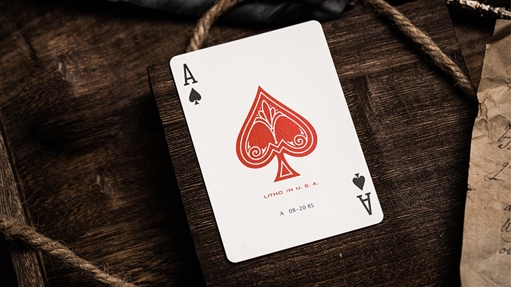 Jerry's Nugget (Atomic Red) Marked Monotone Playing Cards Jerry's Nugget (Atomic Red) Marked Monotone Playing Cards