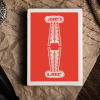 Jerry's Nugget (Atomic Red) Marked Monotone Playing Cards Jerry's Nugget (Atomic Red) Marked Monotone Playing Cards