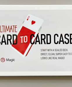 Ultimate Card to Card Case BLUE (Gimmicks and Online Instructions) by JT - Trick