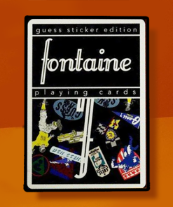 Fontaine: Guess Stickers Playing Cards