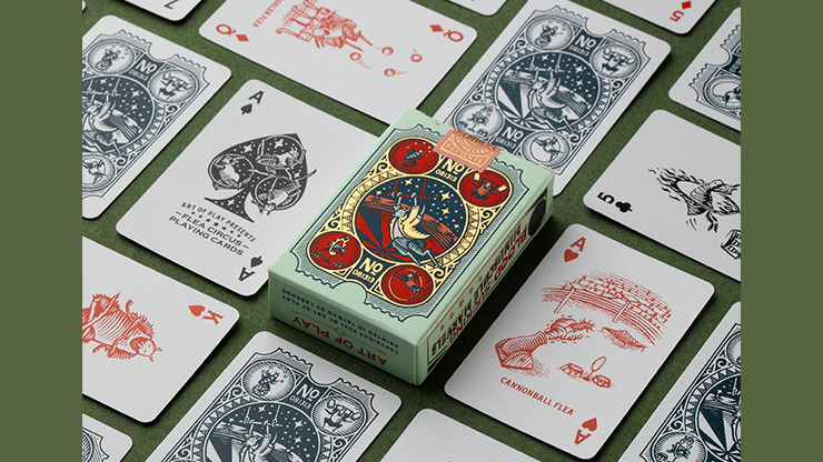 Flea Circus Playing Cards by Art of Play Flea Circus Playing Cards by Art of Play