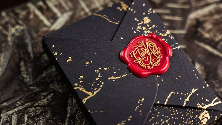 Fluid Art Red (Luxury Edition) Playing Cards Fluid Art Red (Luxury Edition) Playing Cards