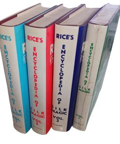 OOP Encyclopedia of Silk Magic Vol .1 - 4 (books) - Harold Rice    ESTATE