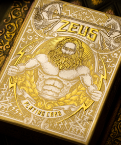 Zeus Mighty Gold Playing Cards by Chamber of Wonder