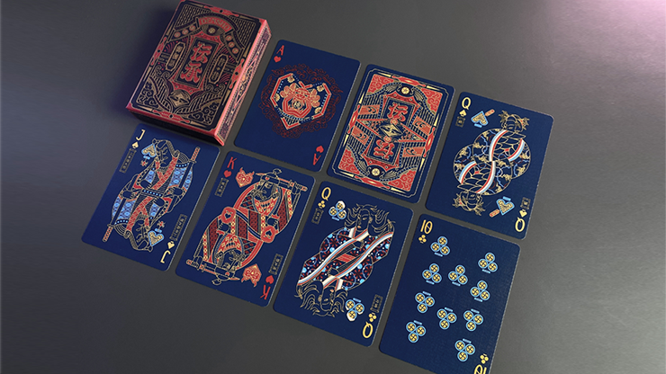 Densho (Blue) Playing Cards Densho (Blue) Playing Cards