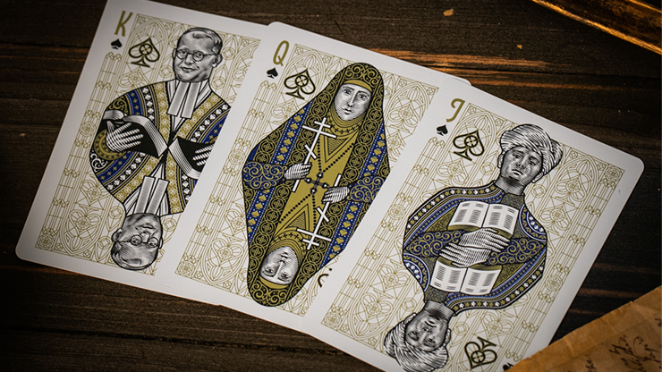The Cross (Admiral Angels) Playing Cards by Peter Voth x Riffle Shuffle The Cross (Admiral Angels) Playing Cards by Peter Voth x Riffle Shuffle
