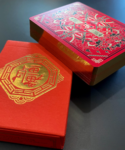 Geung Si The Torpor (Red) Playing Cards