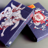 Sumi Kitsune Myth Maker (Blue/Red Craft Letterpressed Tuck) Playing Cards by Card Experiment Sumi Kitsune Myth Maker (Blue/Red Craft Letterpressed Tuck) Playing Cards by Card Experiment