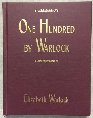 OOP One Hundred by Warlock (book) - Elizabeth Warlock OOP One Hundred by Warlock (book) - Elizabeth Warlock