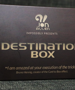 DESTINATION BOX (Gimmicks & Online Instructions) by Jon Allen - Trick