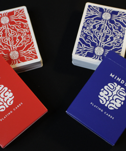 Mindset Duo 1 Red and 1 Blue Set Playing Cards (Marked) by Anthony Stan
